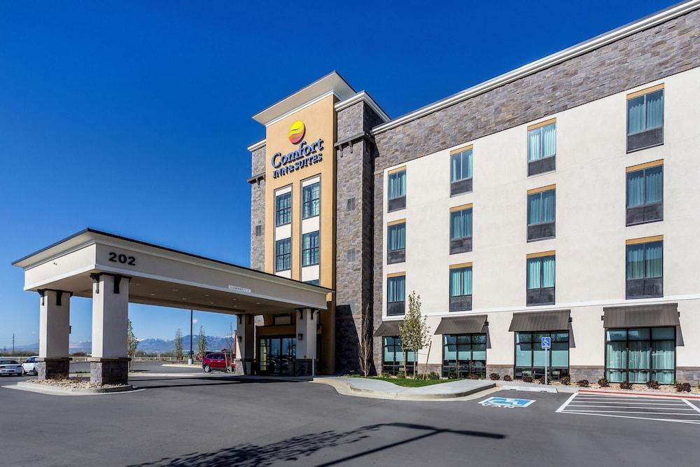 Comfort Suites Airport Salt Lake City Exterior foto