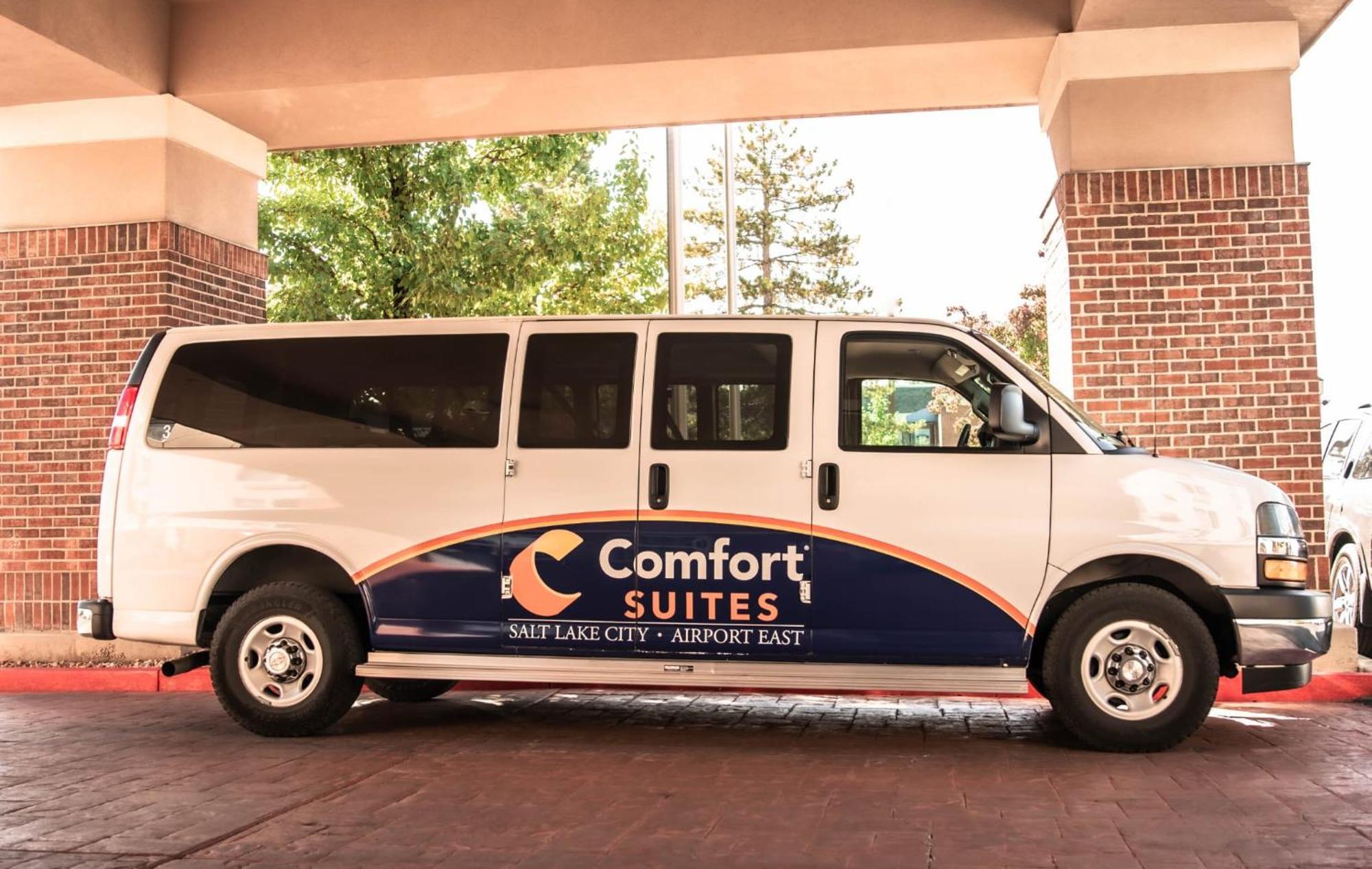 Comfort Suites Airport Salt Lake City Exterior foto